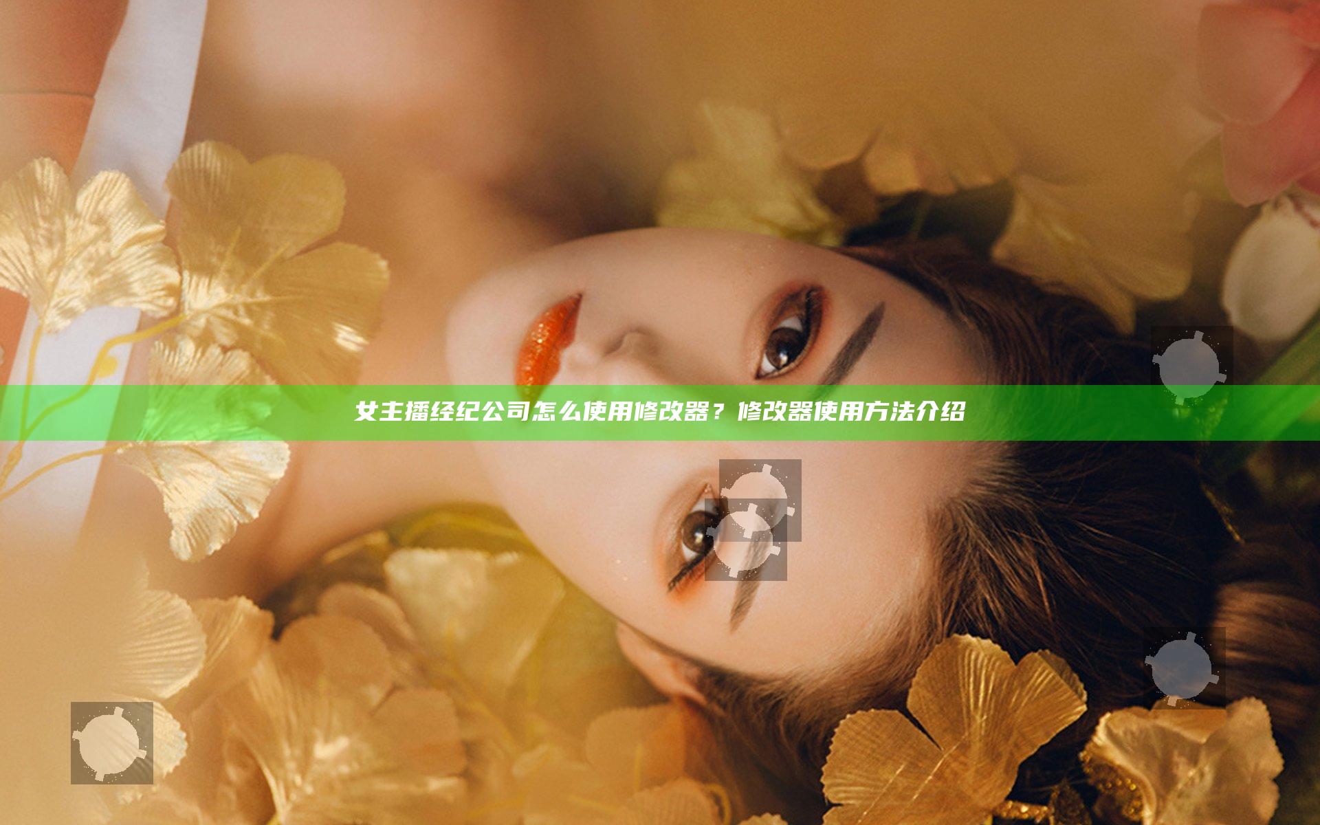 女主播经纪公司怎么使用修改器？修改器使用方法介绍