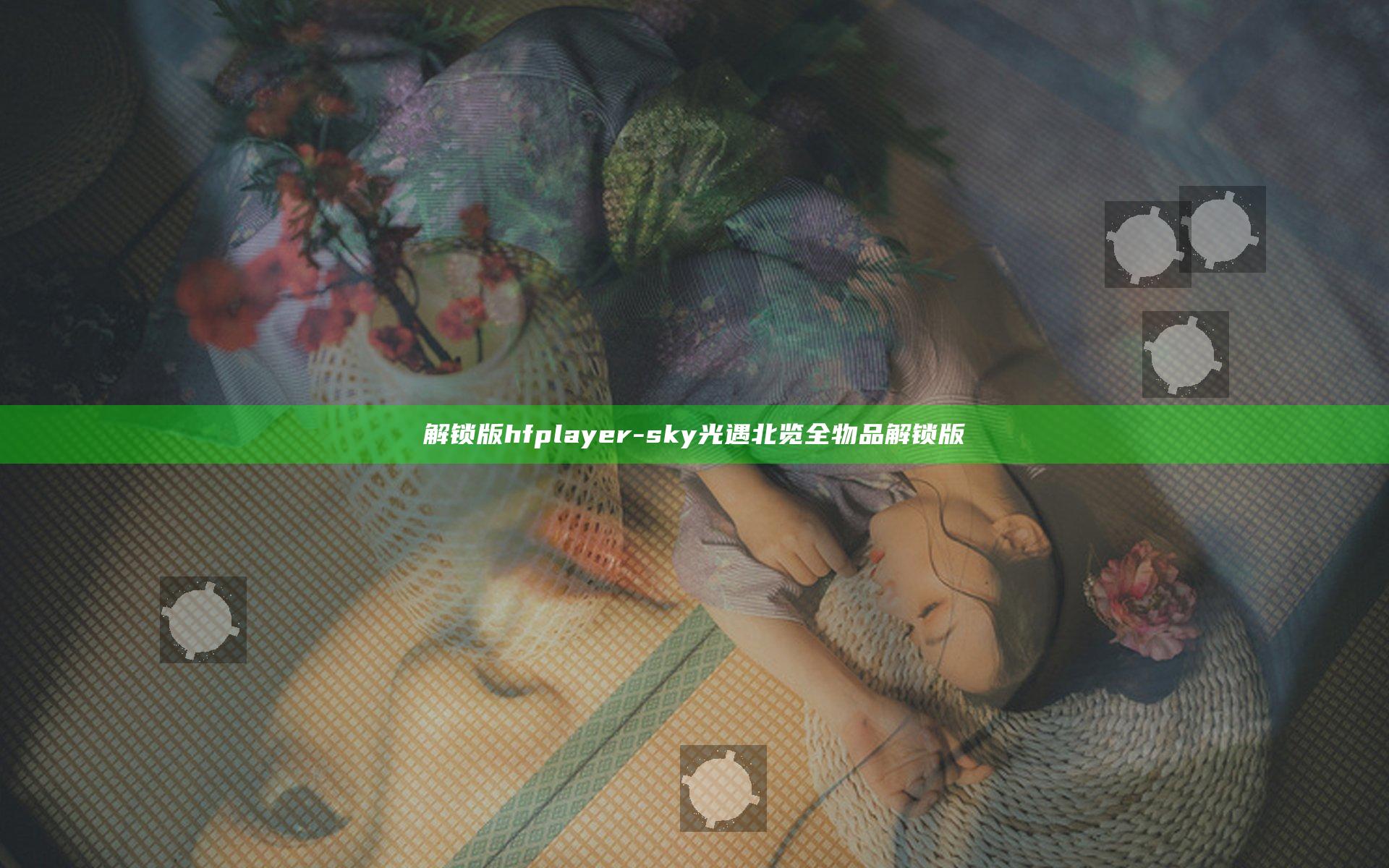 解锁版hfplayer-sky光遇北览全物品解锁版